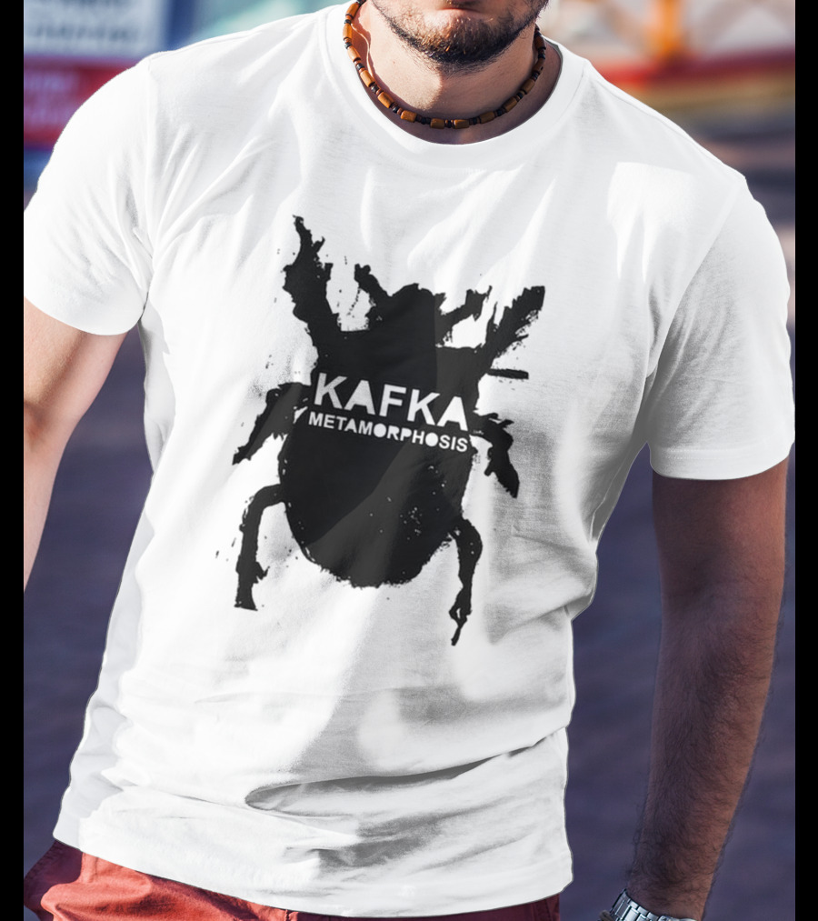 Kafka Metamorphosis Dark Insect T-Shirt