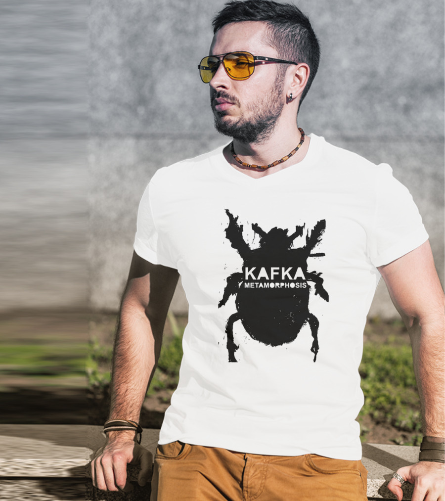 Kafka Metamorphosis Dark Insect T-Shirt