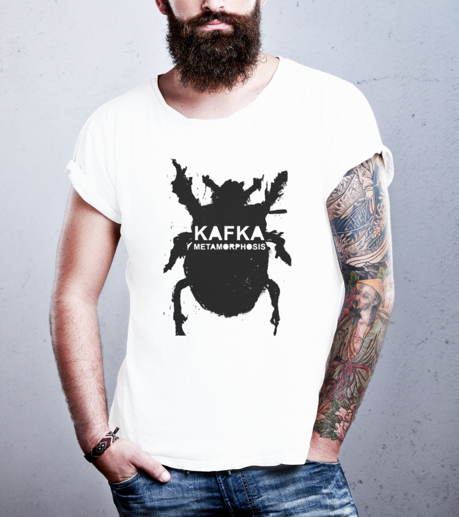 Kafka Metamorphosis Dark Insect T-Shirt
