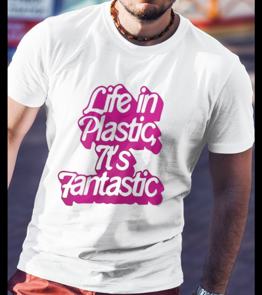 Life In Plastic It's Fantastic Cool Girl Barbi T-Shirt