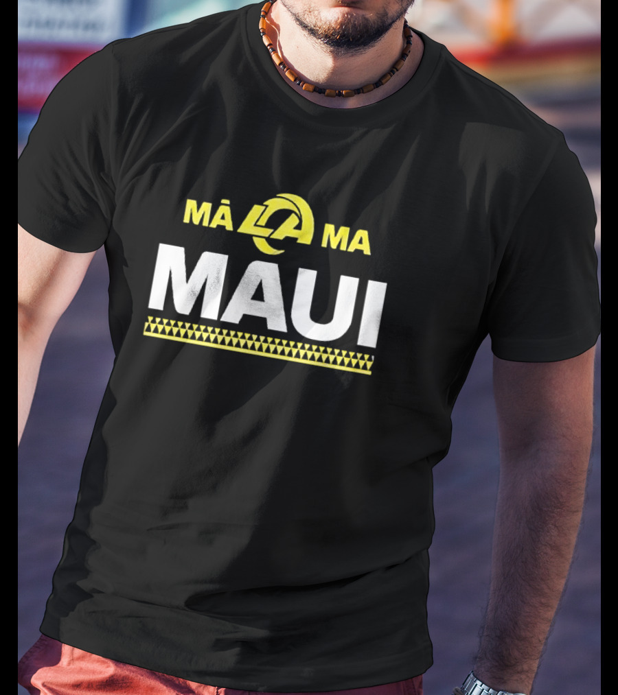 Los Angeles Rams Mālama Maui T-Shirt