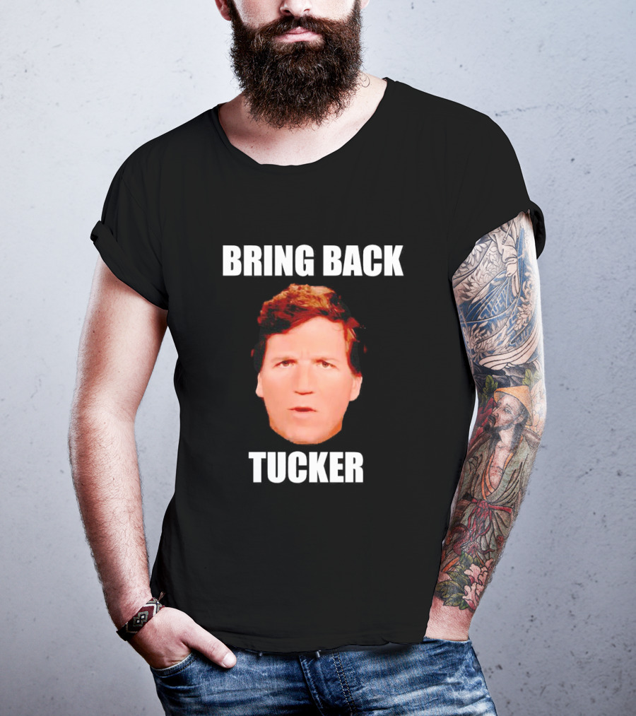 Bring Back Tucker Carlson Face T-Shirt