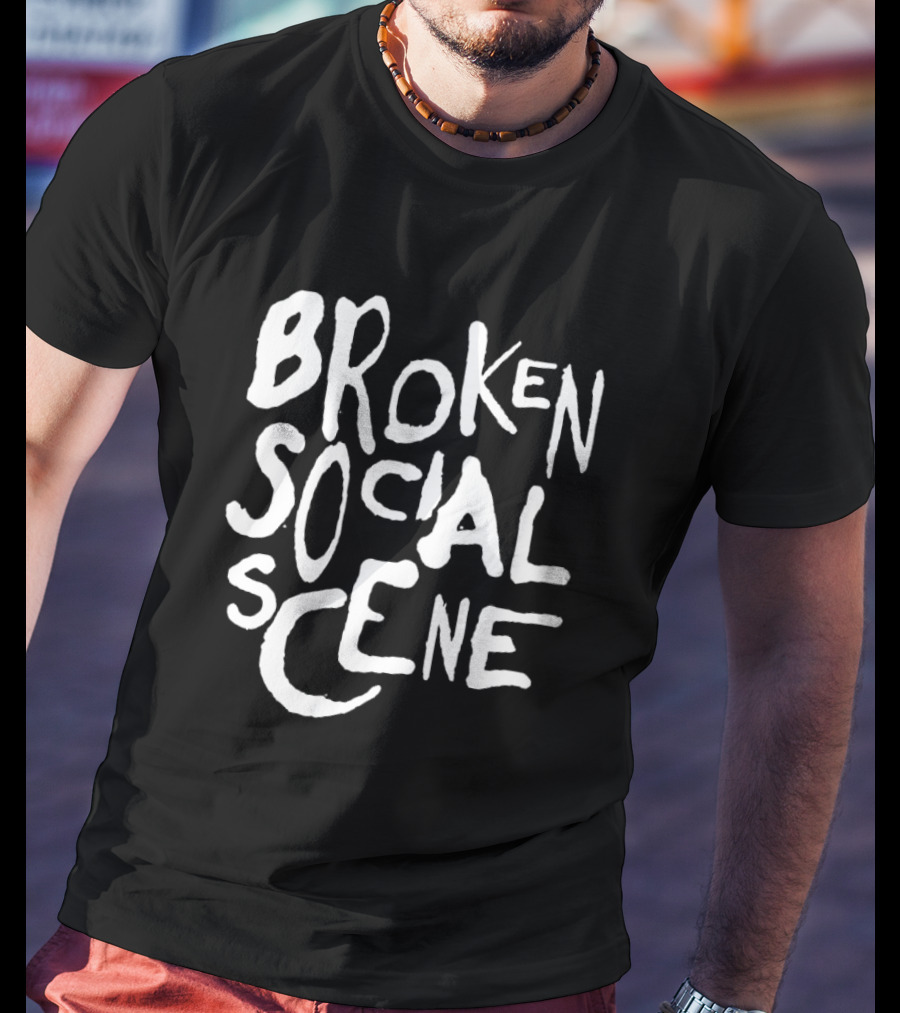 Broken Social Scene Band Text T-Shirt