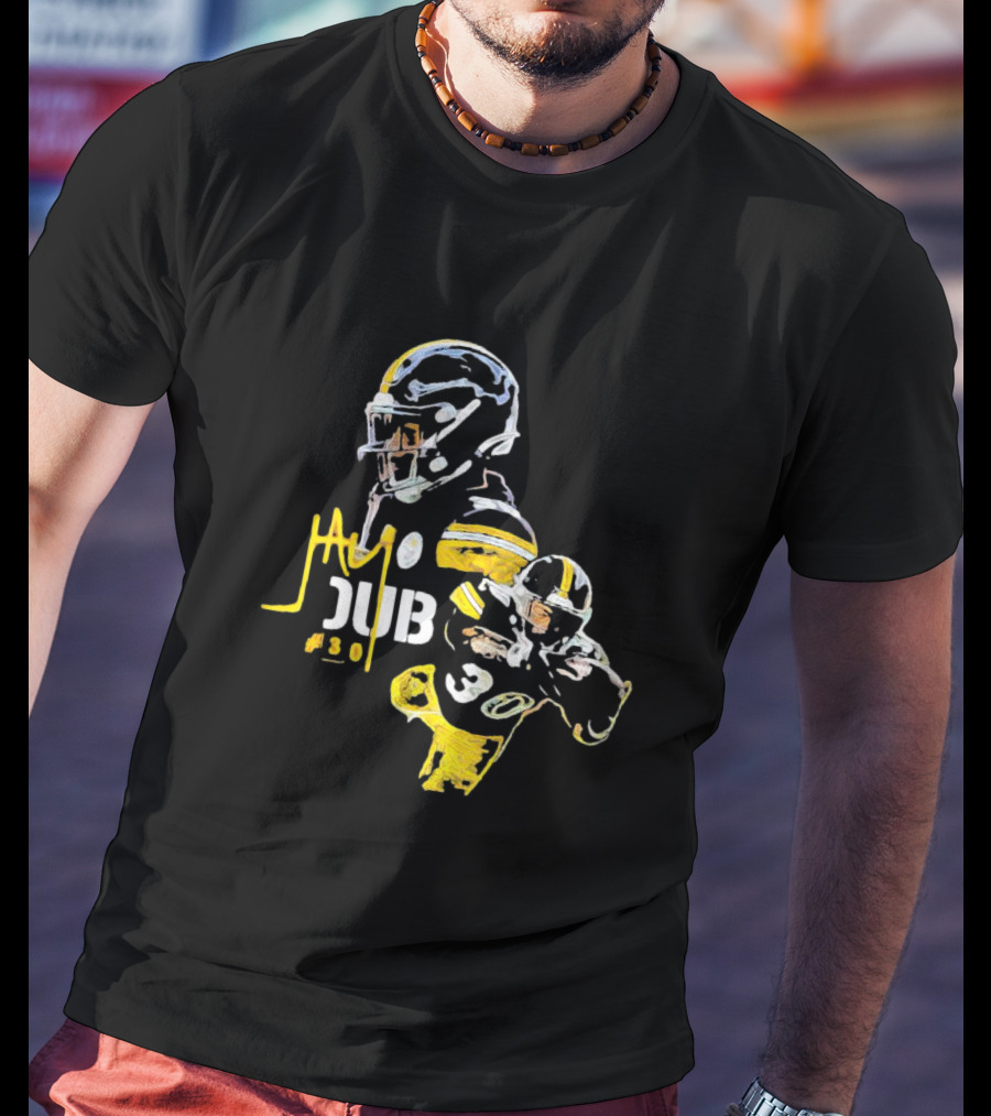 Steelers Jaylen Warren Jay Dub #30 Football Player T-Shirt
