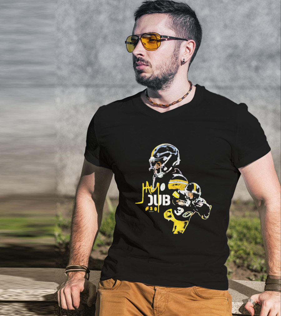 Steelers Jaylen Warren Jay Dub #30 Football Player T-Shirt