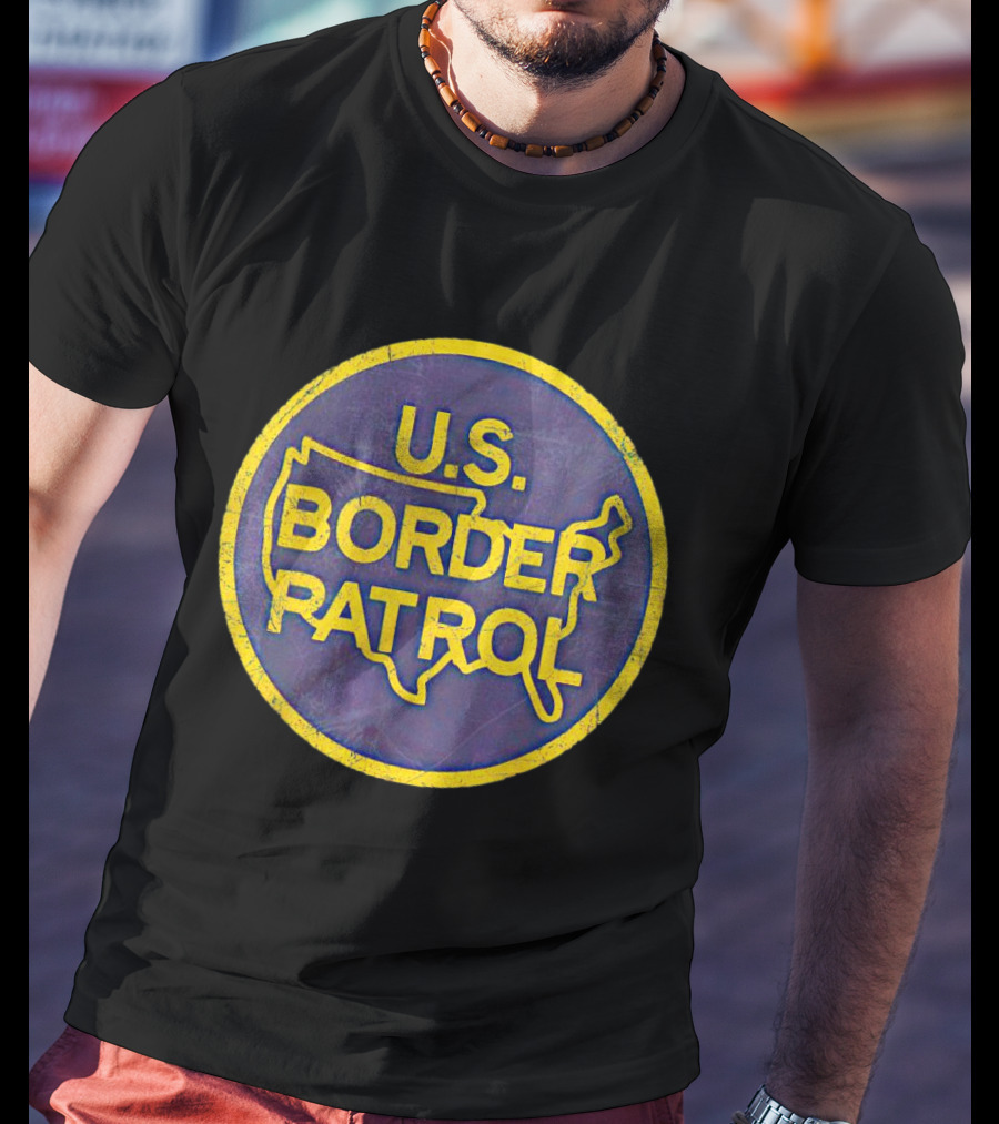 U.S. Border Patrol Map Emblem T-Shirt