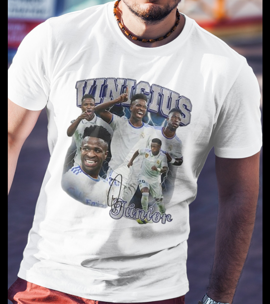 Vinicius Junior Real Madrid Football Soccer T-Shirt