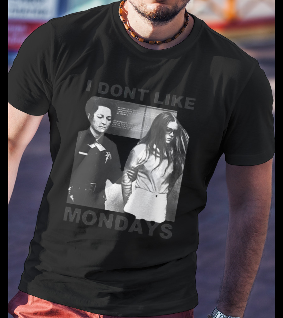 I Don’t Like Mondays Brenda Ann Spencer Arrest Scene T-Shirt
