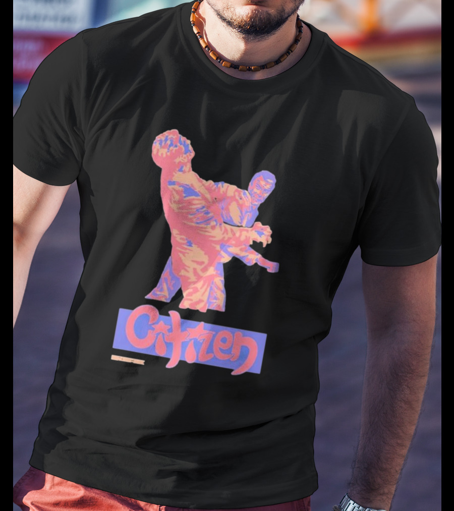 Citizen Fight Beat Retro Martial Arts Duo T-Shirt