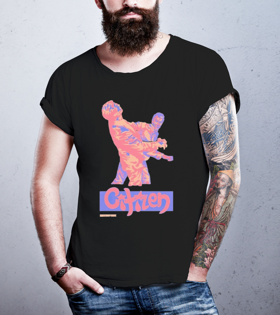 Citizen Fight Beat Retro Martial Arts Duo T-Shirt