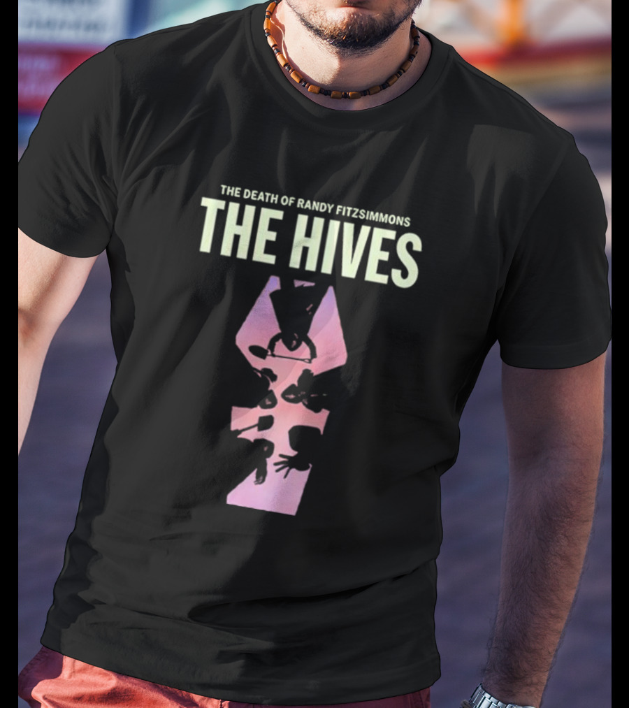 The Death Of Randy Fitzsimmons The Hives Coffin T-Shirt