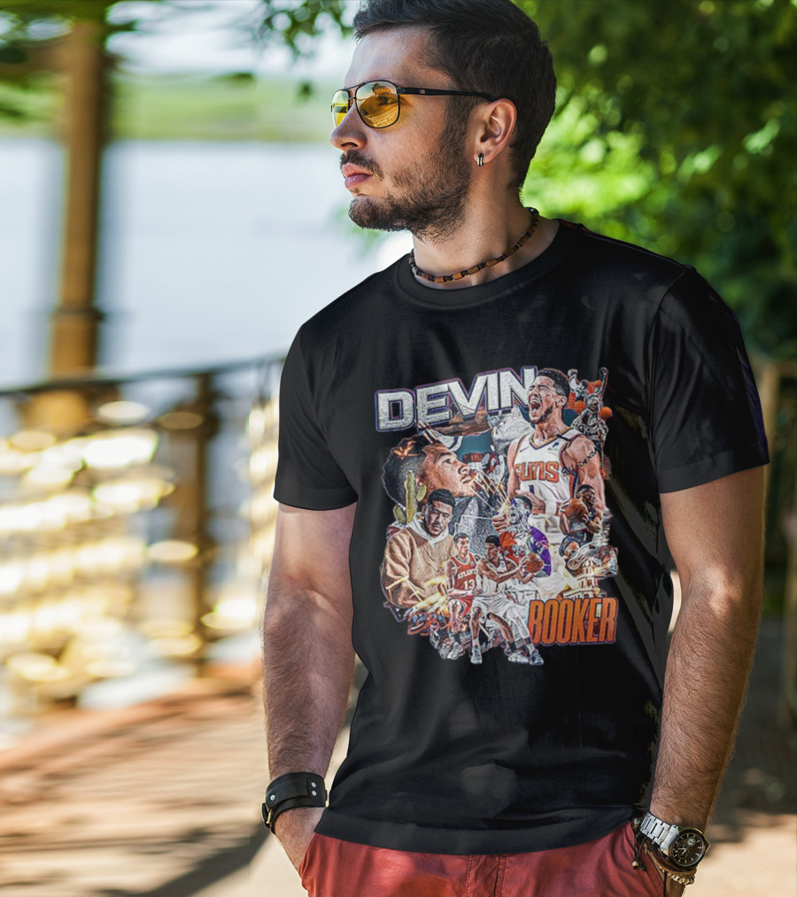 Devin Booker Suns Basketball Highlights And Moments T-Shirt