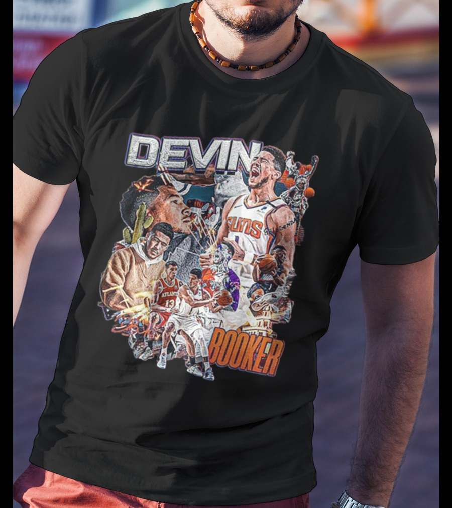 Devin Booker Suns Basketball Highlights And Moments T-Shirt