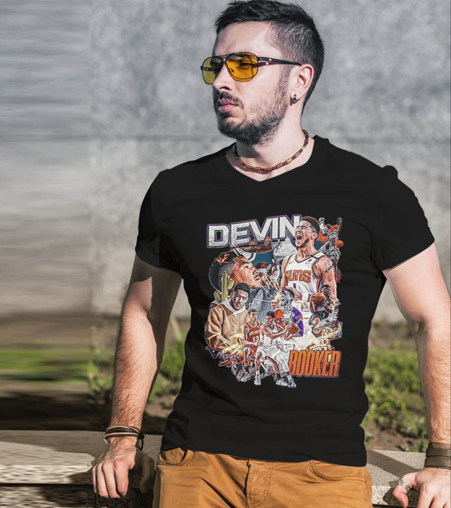 Devin Booker Suns Basketball Highlights And Moments T-Shirt