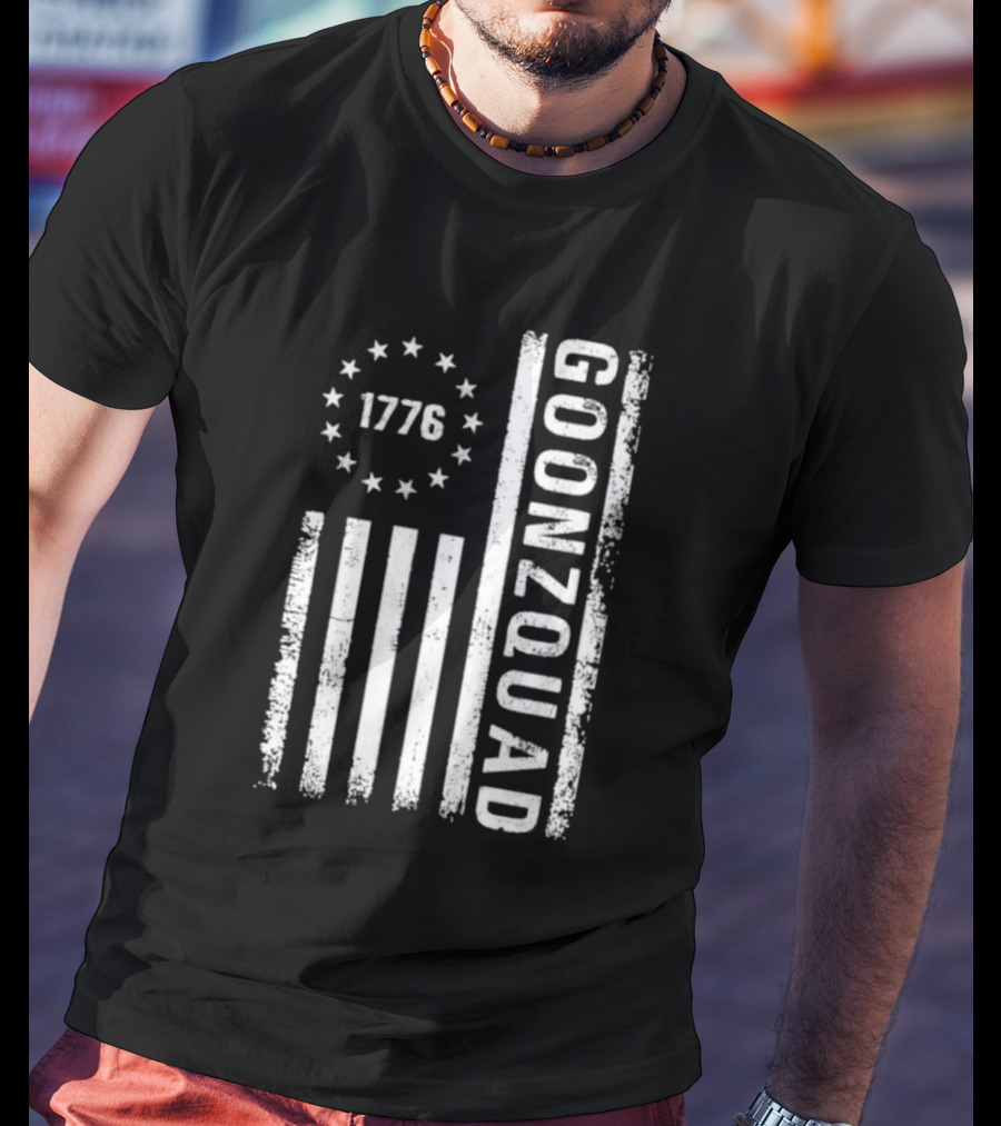 Goonzquad 1776 Distressed American Flag T-Shirt
