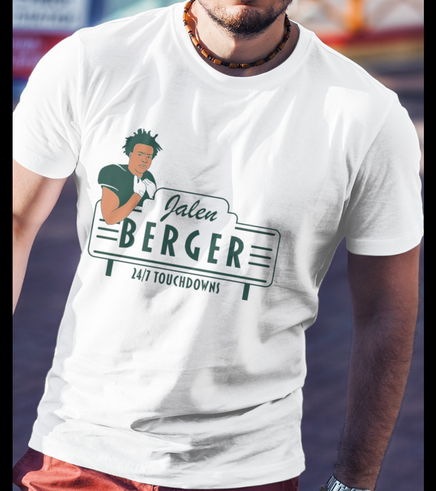 Jalen Berger Berger 24 7 Touchdowns T-Shirt
