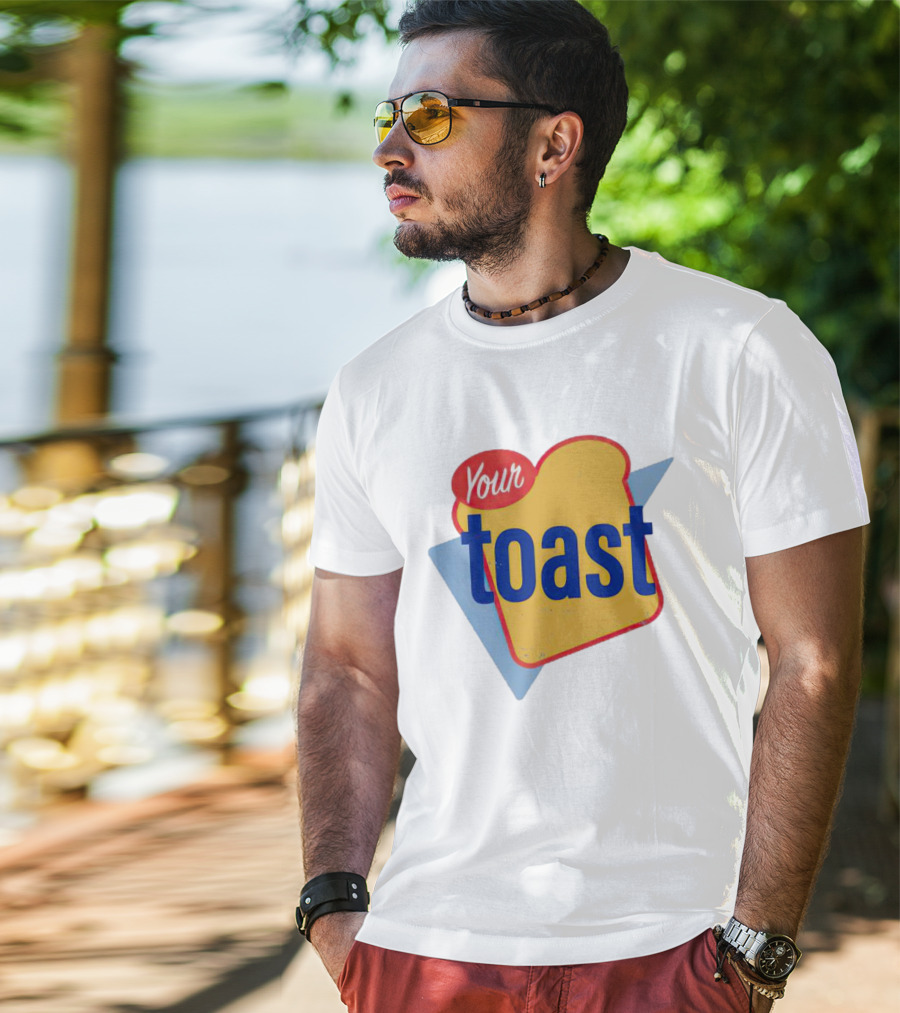 Your Toast Retro Bread Slice T-Shirt