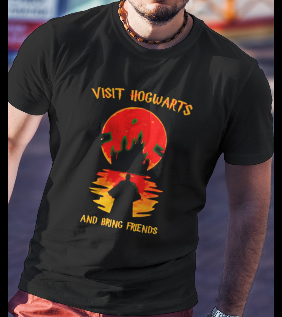 Visit Hogwarts And Bring Friends With Spooky Halloween Shadows T-Shirt