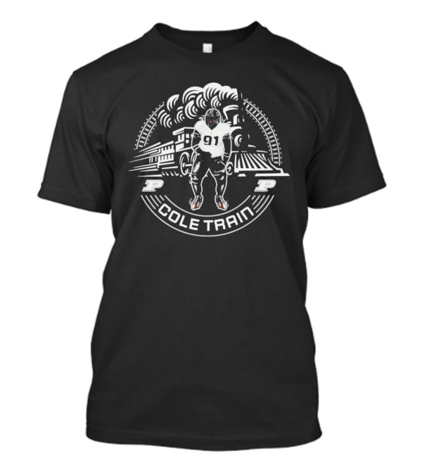 Cole Brevard 91 Cole Train Purdue Football T-Shirt