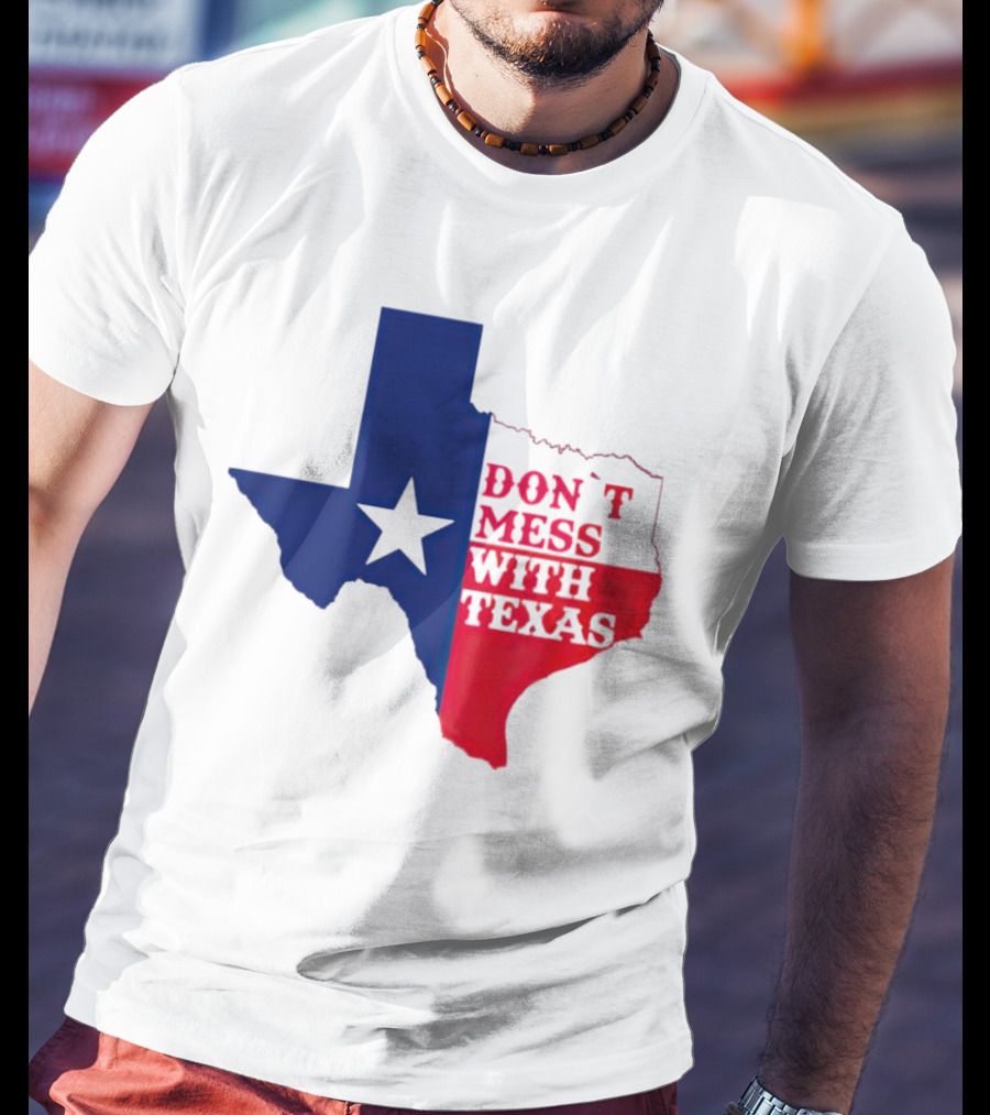 Don’t Mess With Texas Star Map T-Shirt