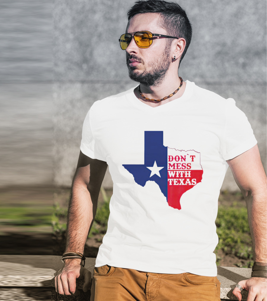 Don’t Mess With Texas Star Map T-Shirt