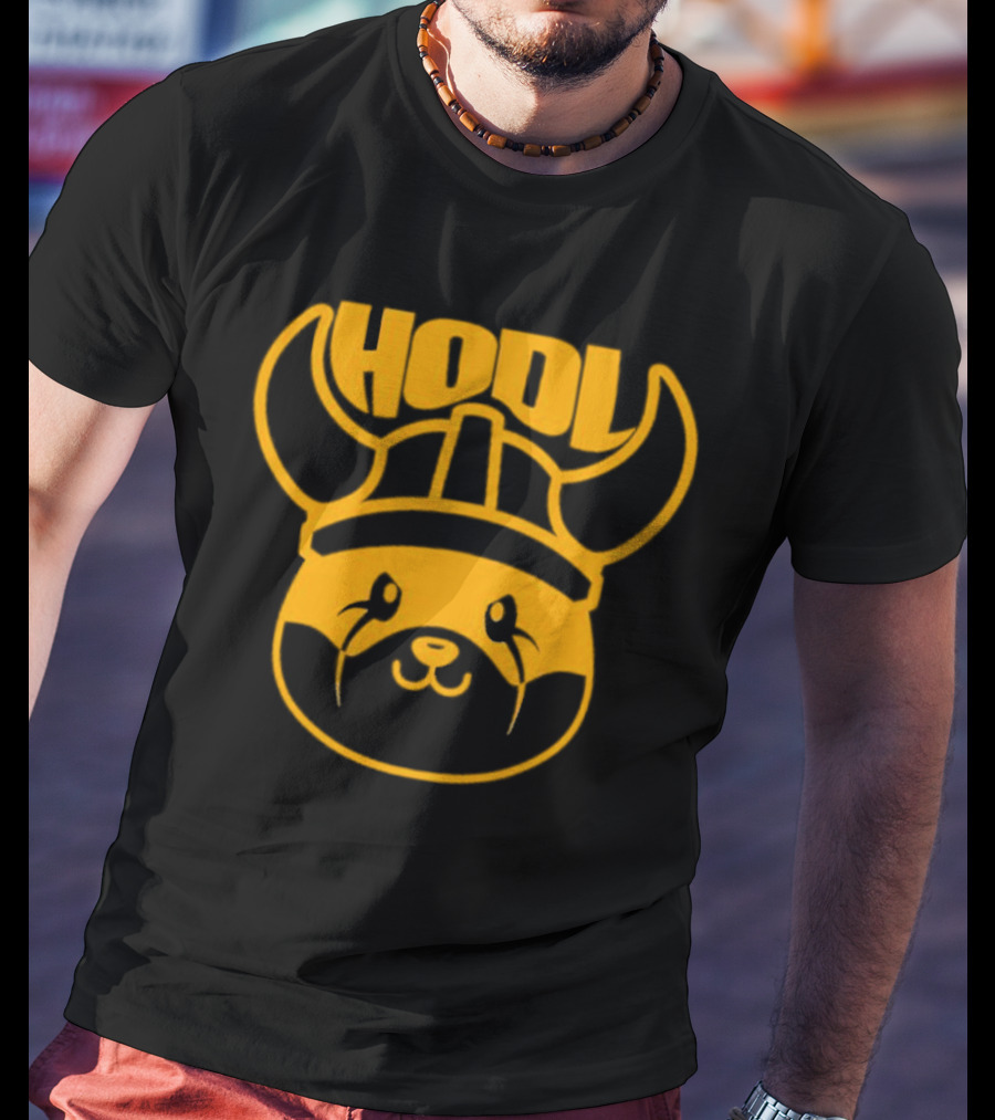 Floki Inu Hodl Viking Helmet T-Shirt