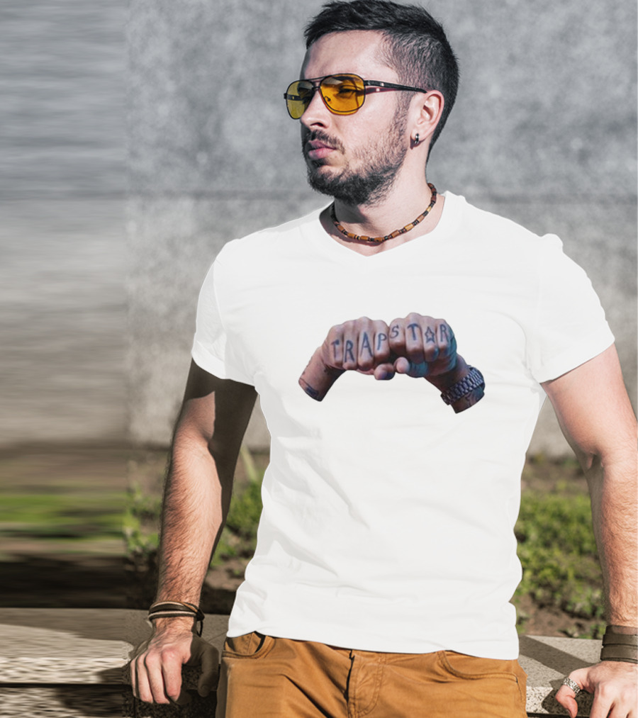 PnB Rock Trapstar Tattooed Knuckles T-Shirt