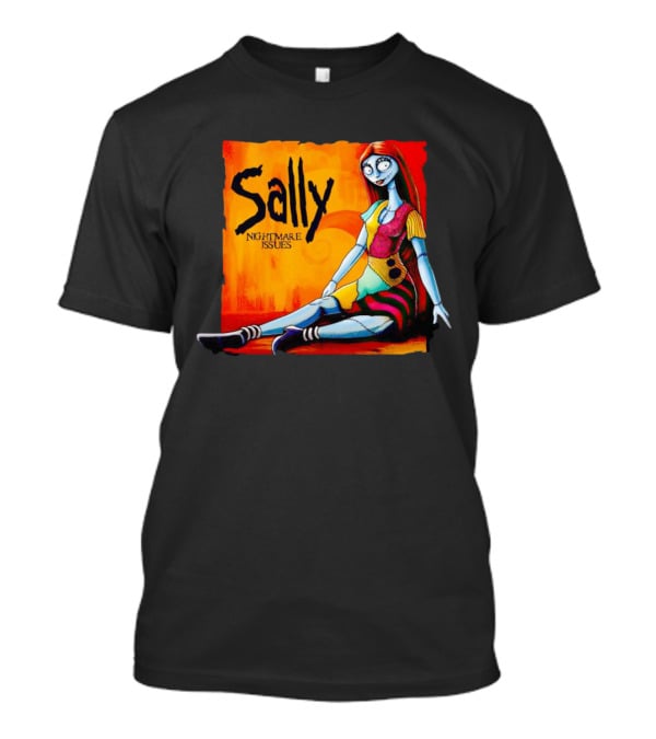 Sally Nightmare Issues Burton Style Rag Doll T-Shirt