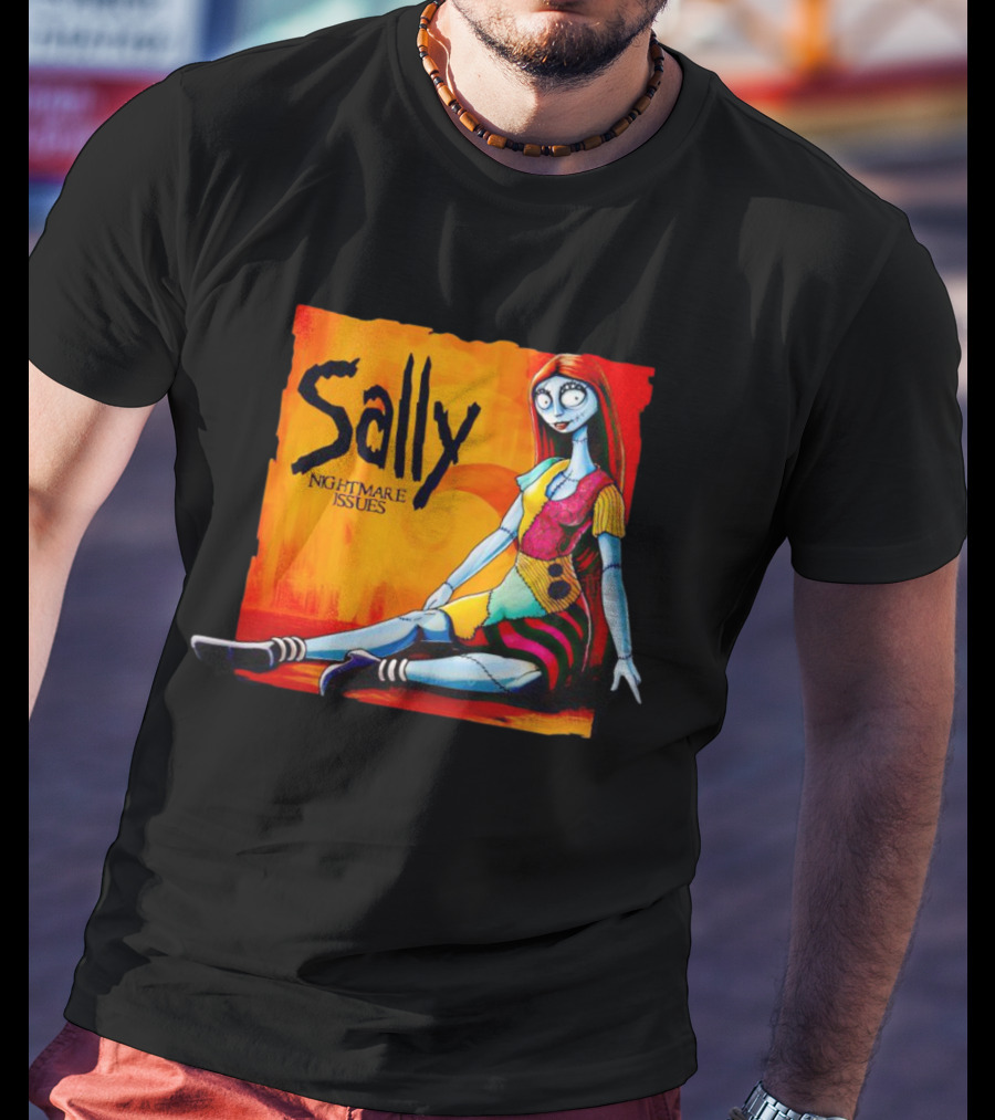 Sally Nightmare Issues Burton Style Rag Doll T-Shirt