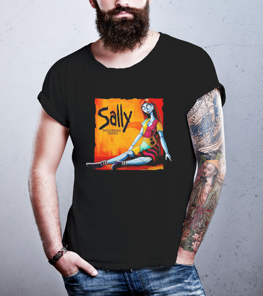 Sally Nightmare Issues Burton Style Rag Doll T-Shirt