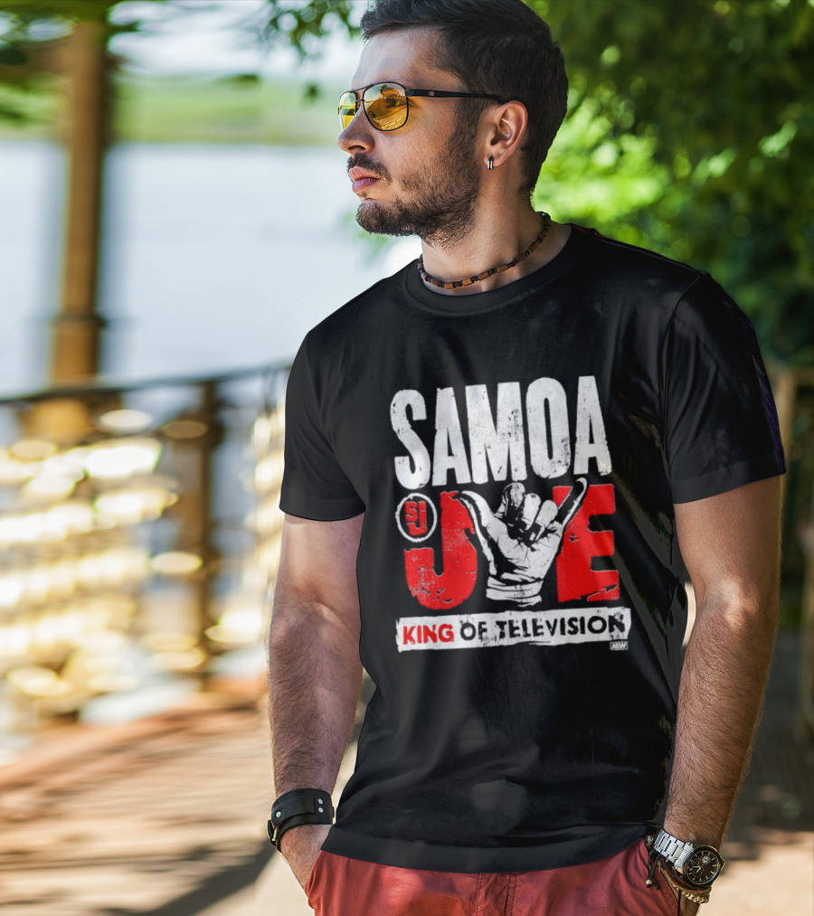 Samoa Joe SJ King Of Television AEW T-Shirt