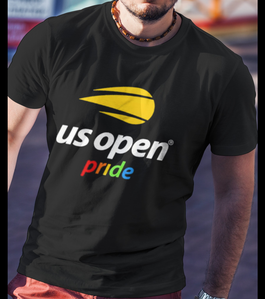 Us Open Pride Rainbow Tennis Ball T-Shirt