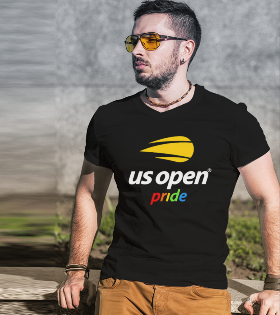Us Open Pride Rainbow Tennis Ball T-Shirt
