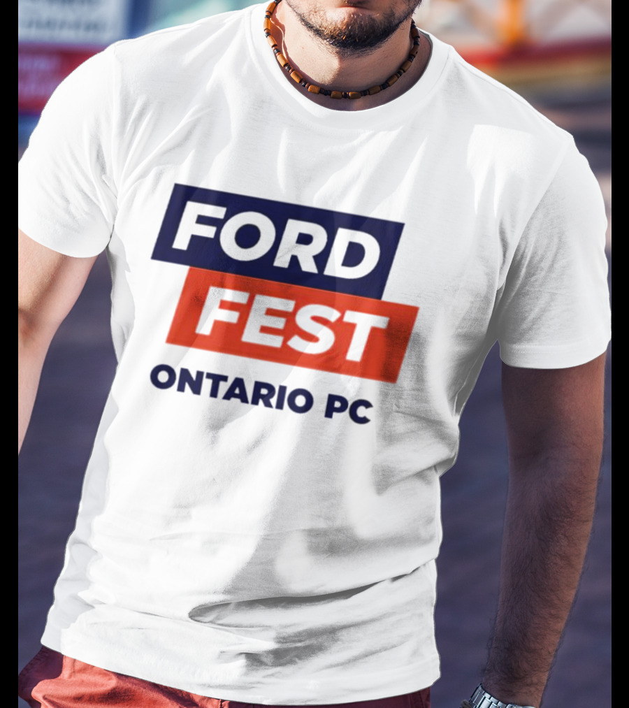 Ford Fest Ontario PC Event Promotion T-Shirt