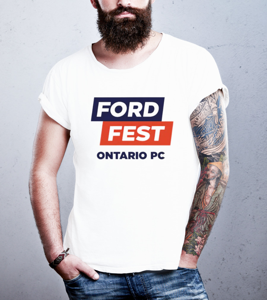Ford Fest Ontario PC Event Promotion T-Shirt