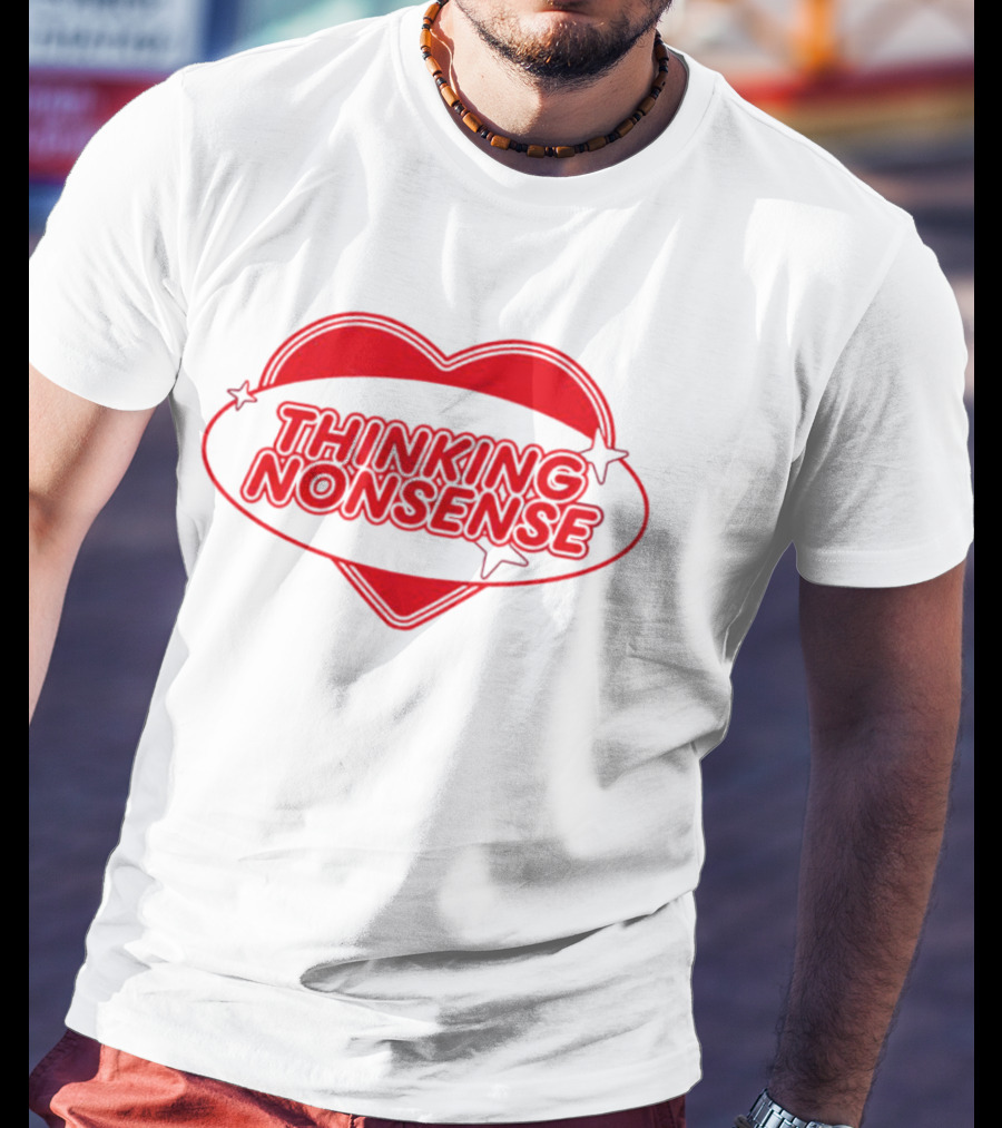 Sabrina Carpenter Thinking Nonsense Heart Star T-Shirt