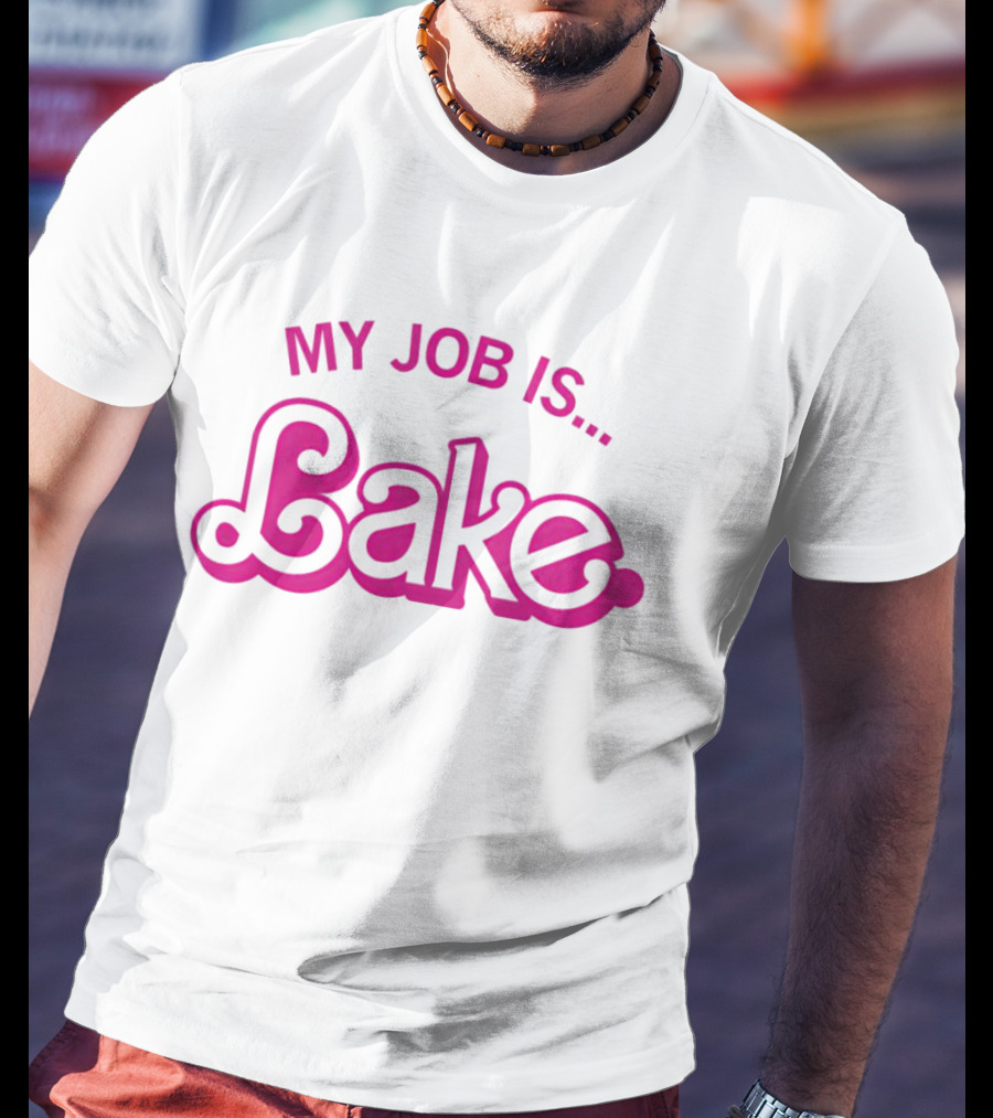 My Job Is Bake Barbie Style Retro T-Shirt