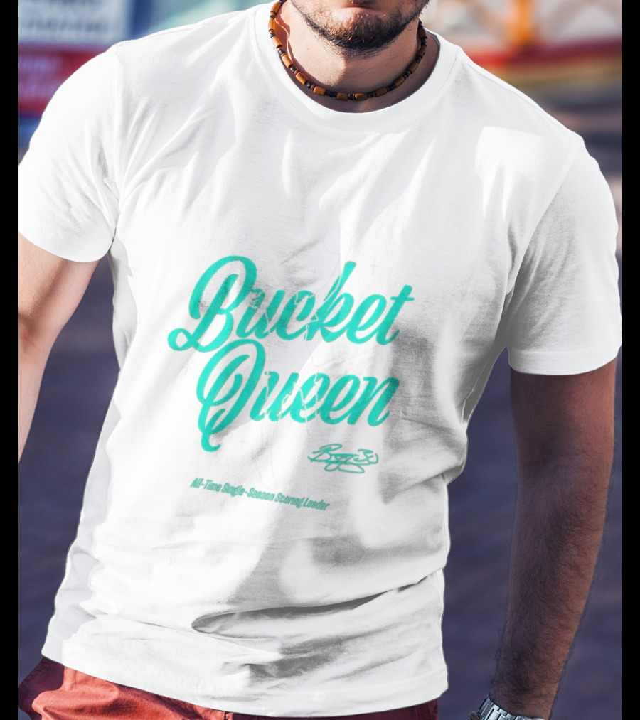 Breanna Stewart Bucket Queen All-Time Single-Season Scoring Leader T-Shirt