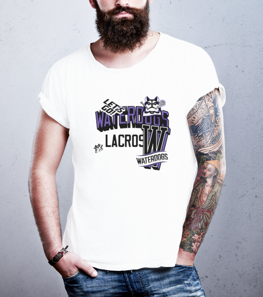 Premier Lacrosse League Waterdogs Let's Go Waterdogs LAX W T-Shirt