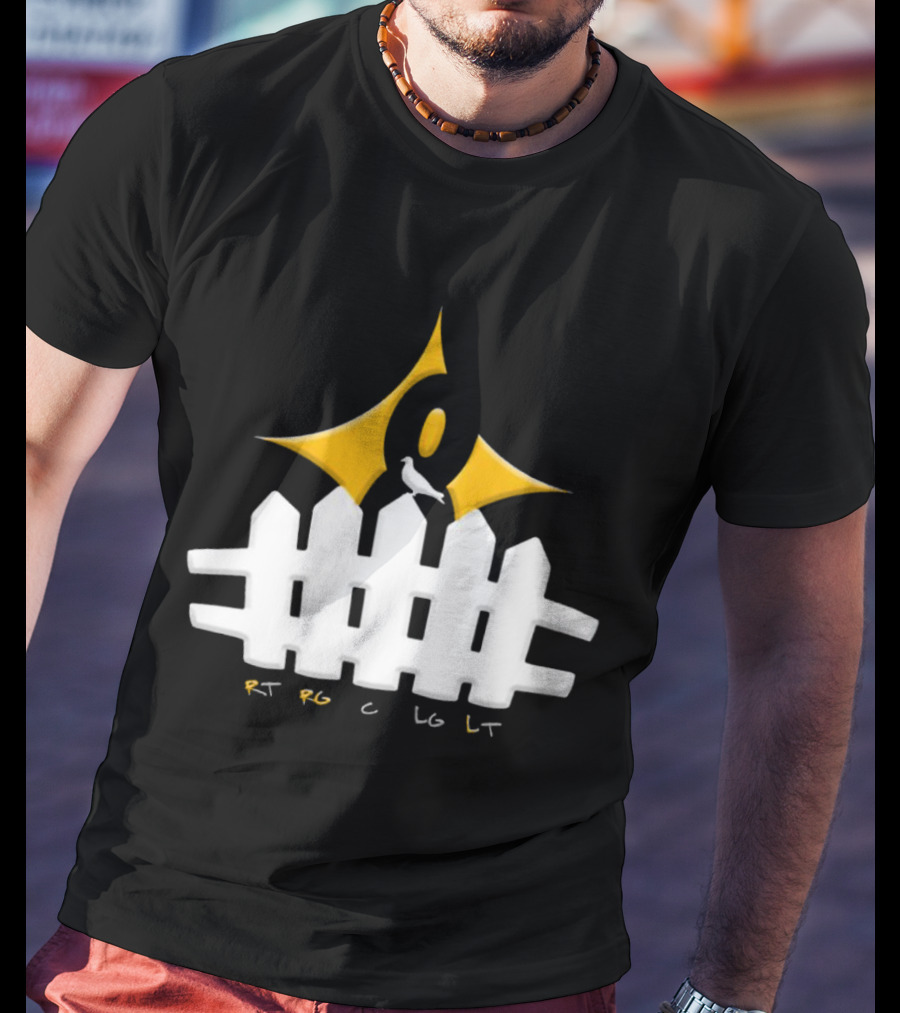 Steelers Kenny Pickett Pickett Fence RT RG C LG LT T-Shirt