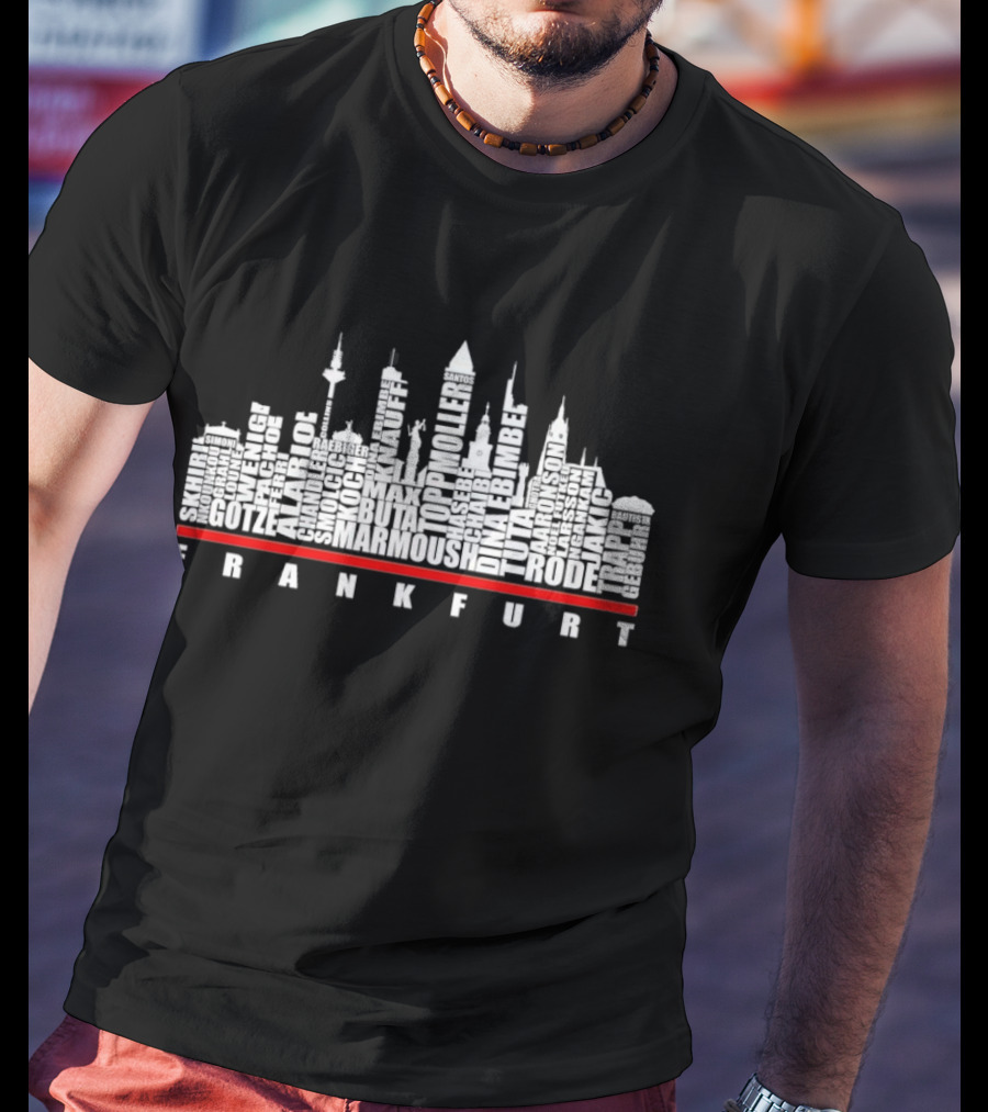 FRANKFURT Players Names Skyline T-Shirt