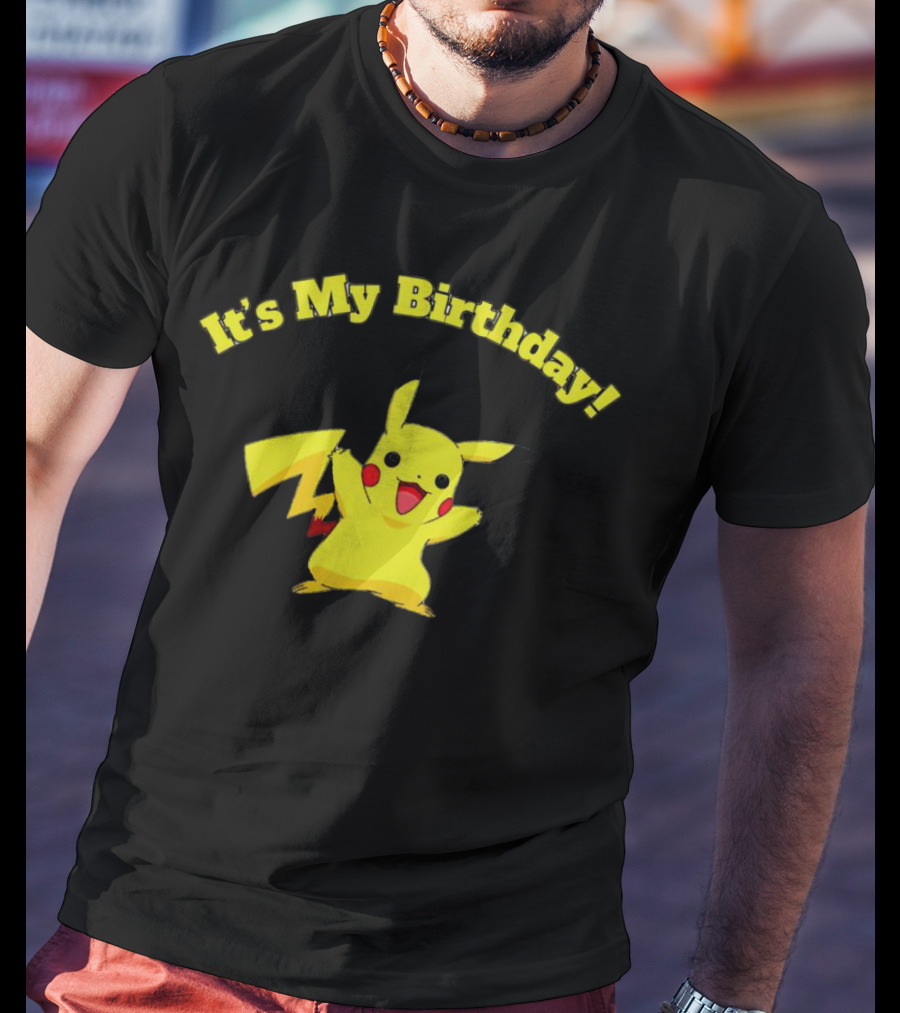 It's My Birthday Pikachu T-Shirt