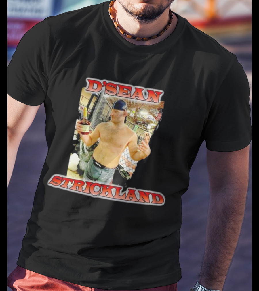 D'Sean Strickland UFC Gym Training Session T-Shirt