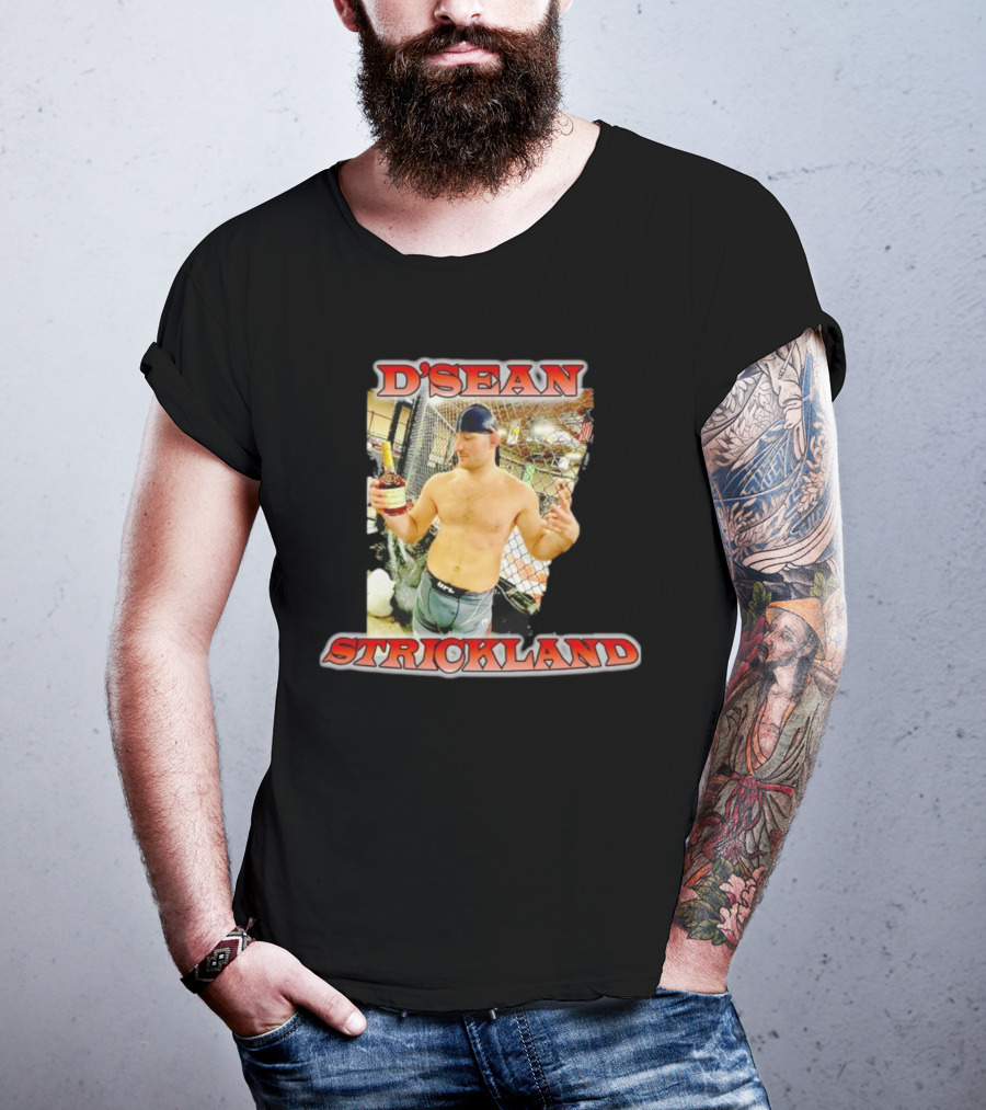 D'Sean Strickland UFC Gym Training Session T-Shirt
