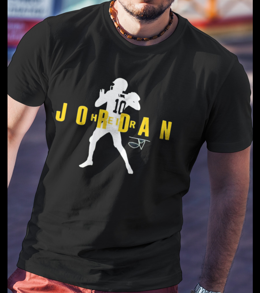 Jordan Love Heir 10 Green Bay Packers Signature T-Shirt