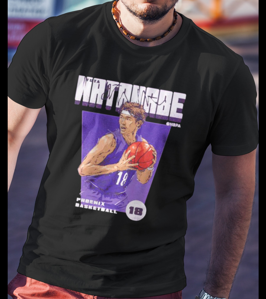 Yuta Watanabe NBPA Phoenix Basketball 18 T-Shirt