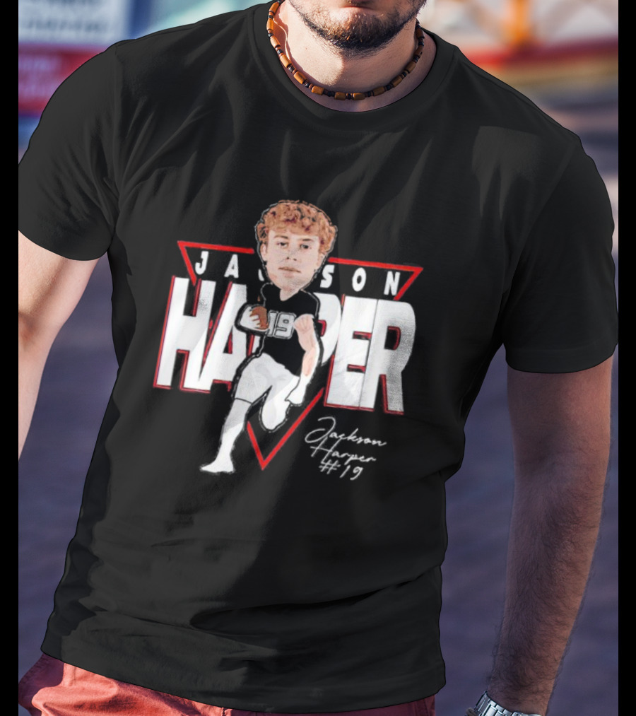 Jackson Harper Caricature Signature #19 T-Shirt