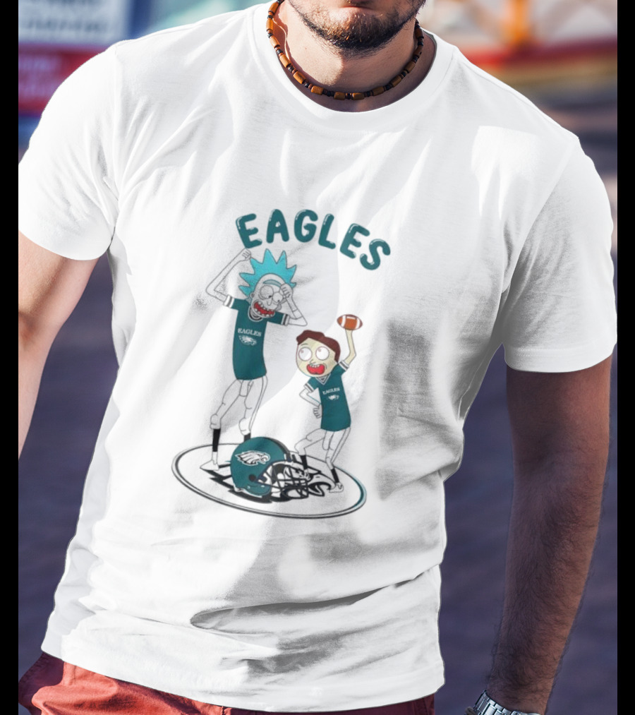 Philadelphia Eagles Rick And Morty Parody Dance T-Shirt