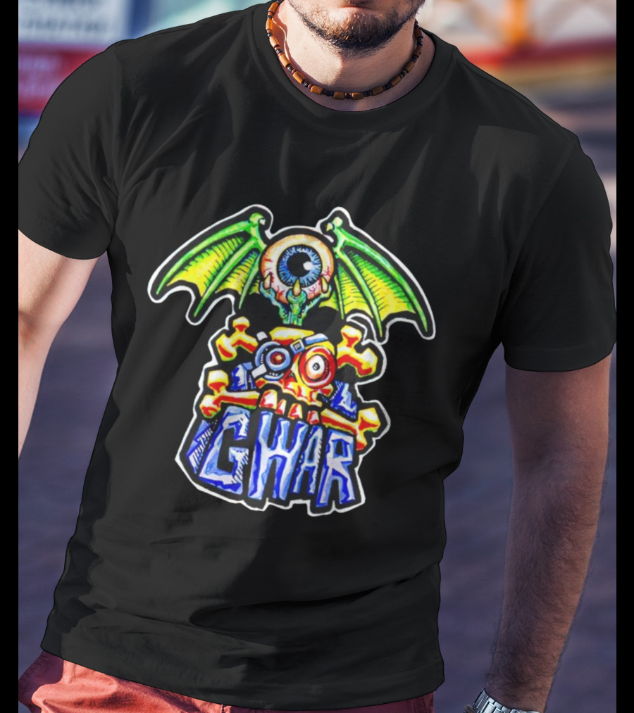 Gwar Flying Eye Skull Winged Creature T-Shirt