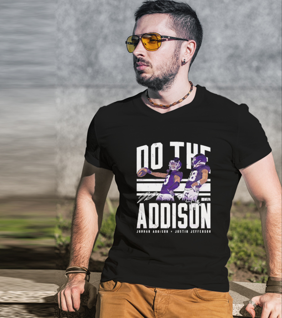 Jordan Addison X Justin Jefferson Do The Addison NFLPA T-Shirt